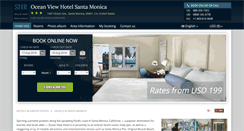 Desktop Screenshot of oceanviewhotel-santamonica.com