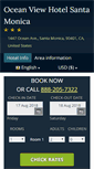 Mobile Screenshot of oceanviewhotel-santamonica.com