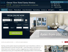 Tablet Screenshot of oceanviewhotel-santamonica.com